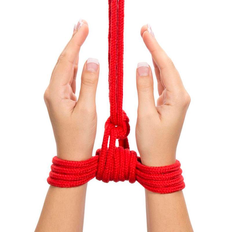 Мотузка - Fetish Bondage Rope Red, 10 м