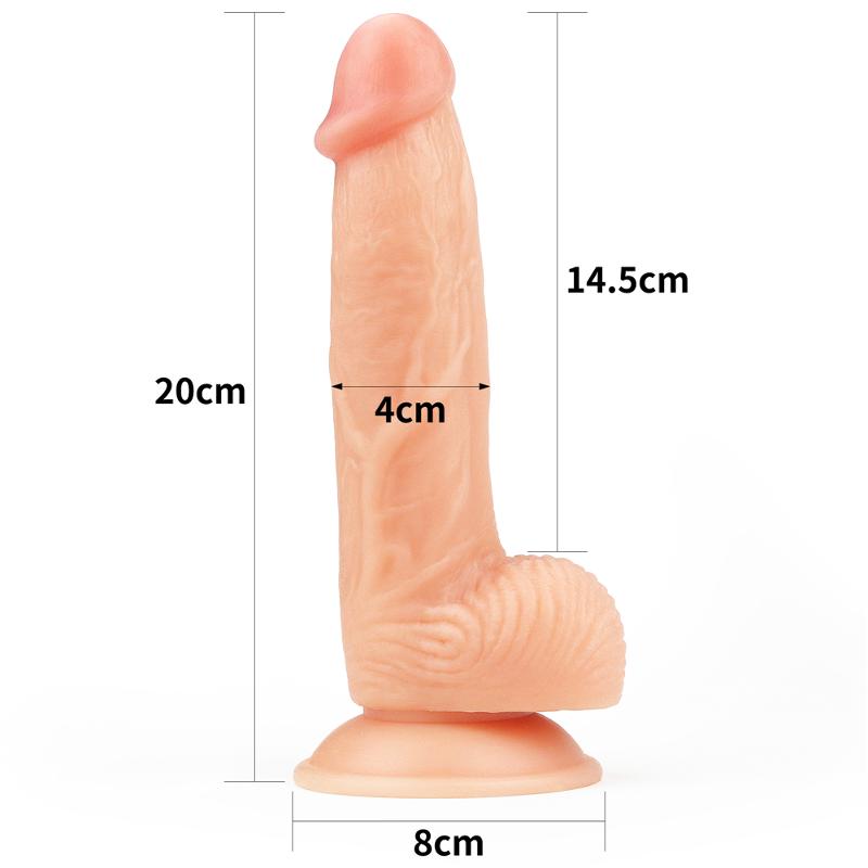 Фалоімітатор - The Ultra Soft Dude 8" #1