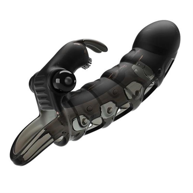 Насадка на член - Pretty Love Cuper Vibrating Penis Sleeve Black