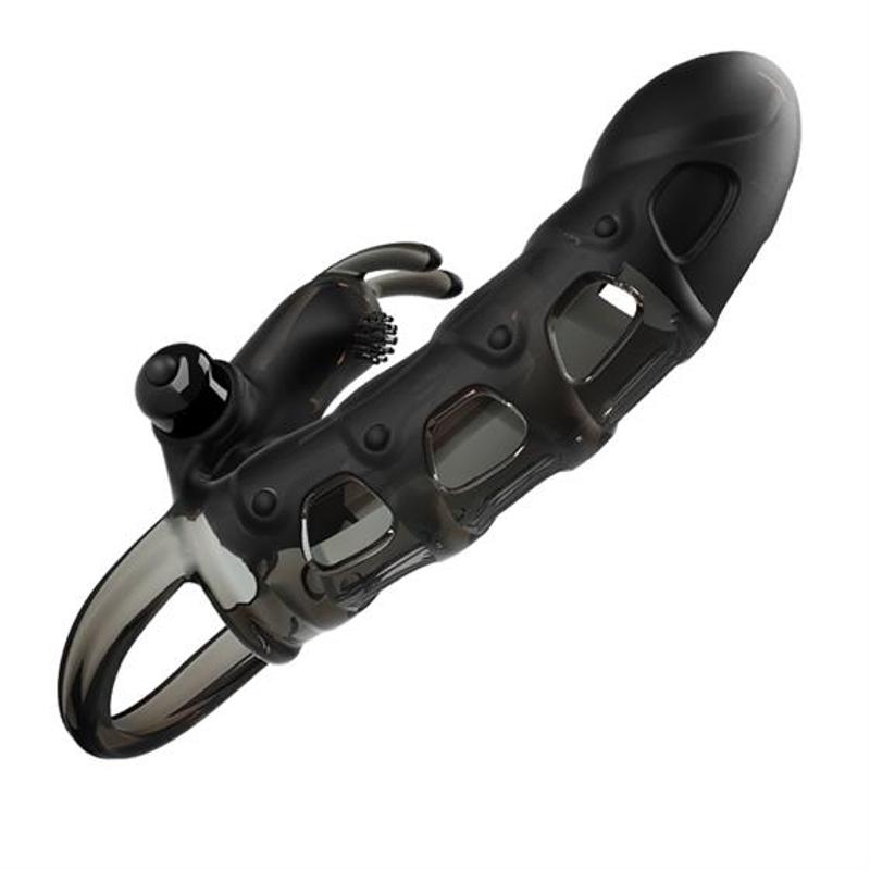 Насадка на член - Pretty Love Cuper Vibrating Penis Sleeve Black