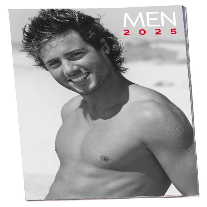 Еротичний календар - Pin-up Calendar Men 2025 - зображення 1