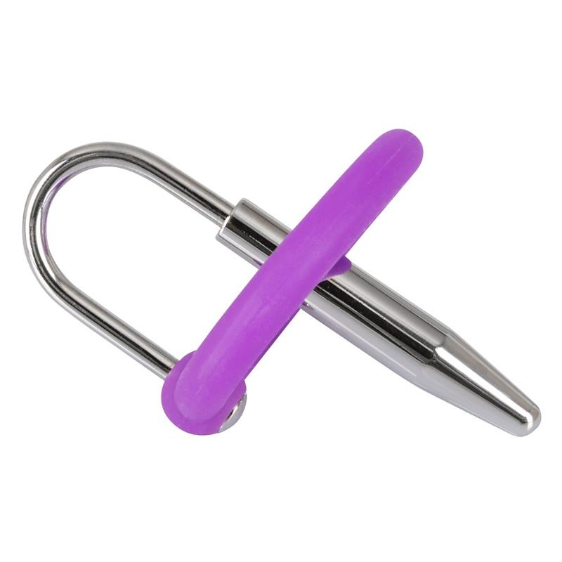 Стимулятор уретри - Penis Plug + Silicone Glans Ring Dilator