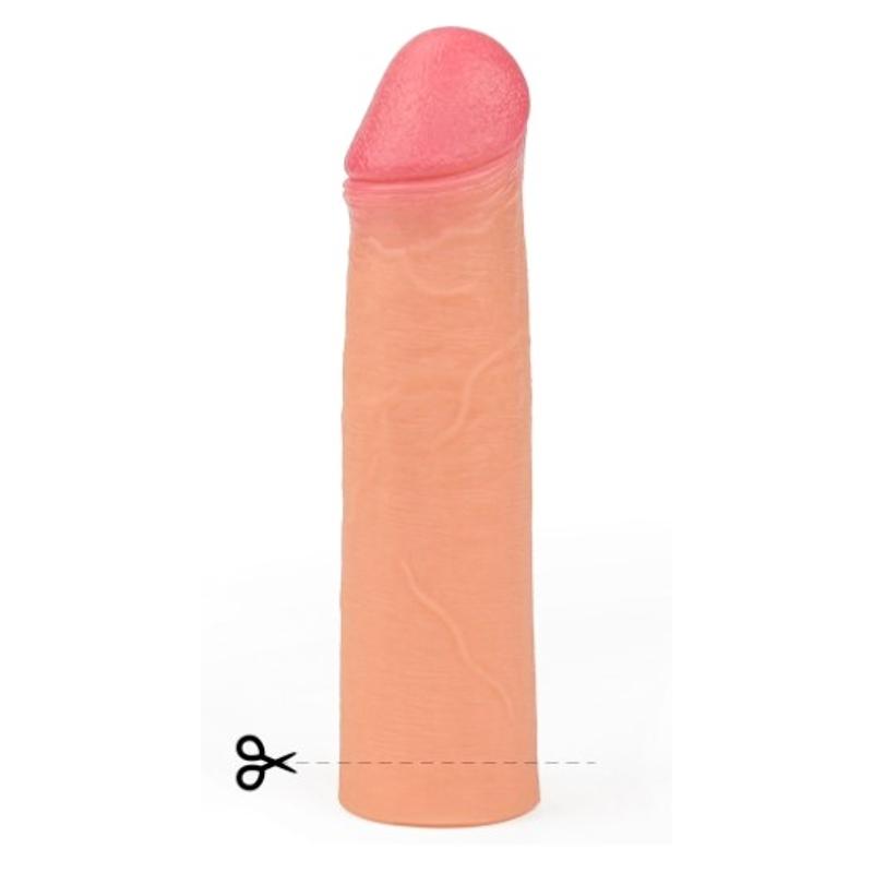 Насадка на член - Revolutionary Silicone Nature Extender Add 2" Flesh