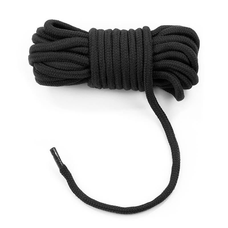 Мотузка - Fetish Bondage Rope Black, 10 м