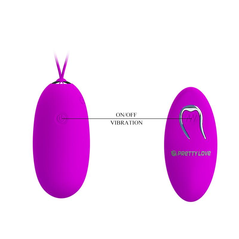 Віброяйце - Pretty Love Joyce Vibrating Egg Purple