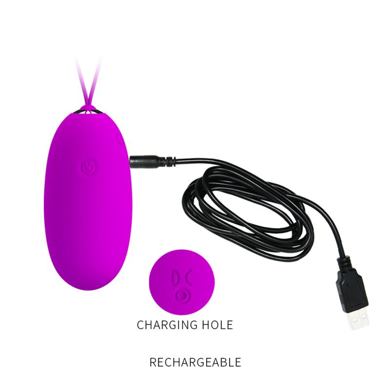 Віброяйце - Pretty Love Joyce Vibrating Egg Purple