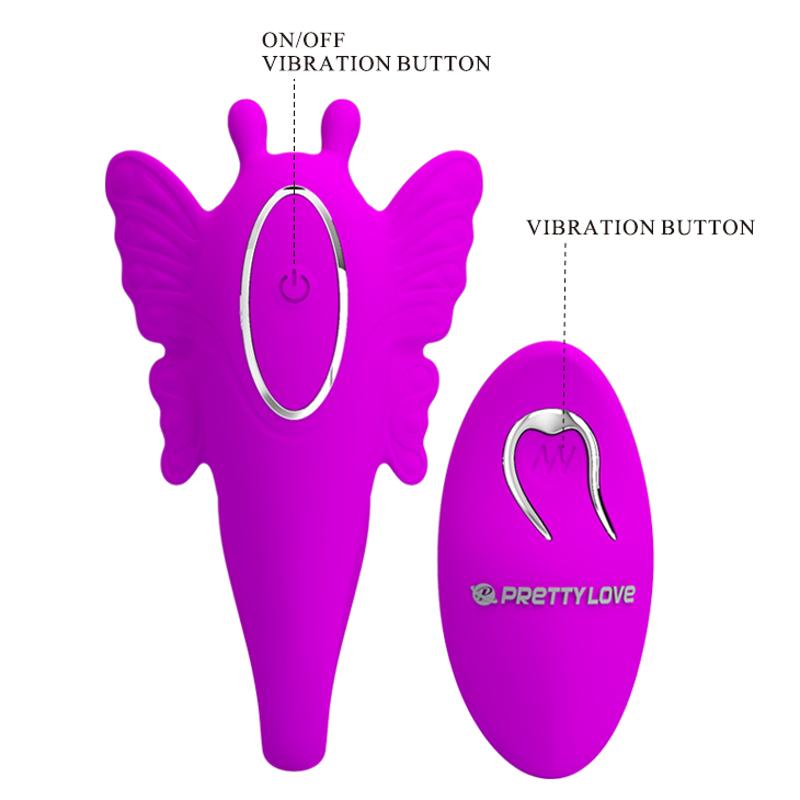 Вібратор - Pretty Love Chimera Stimulator Purple