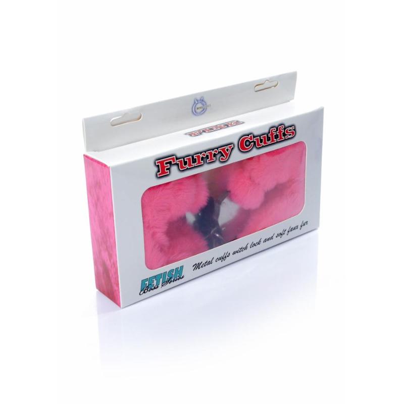 Наручники - Fetish Boss Series Furry Cuffs Pink