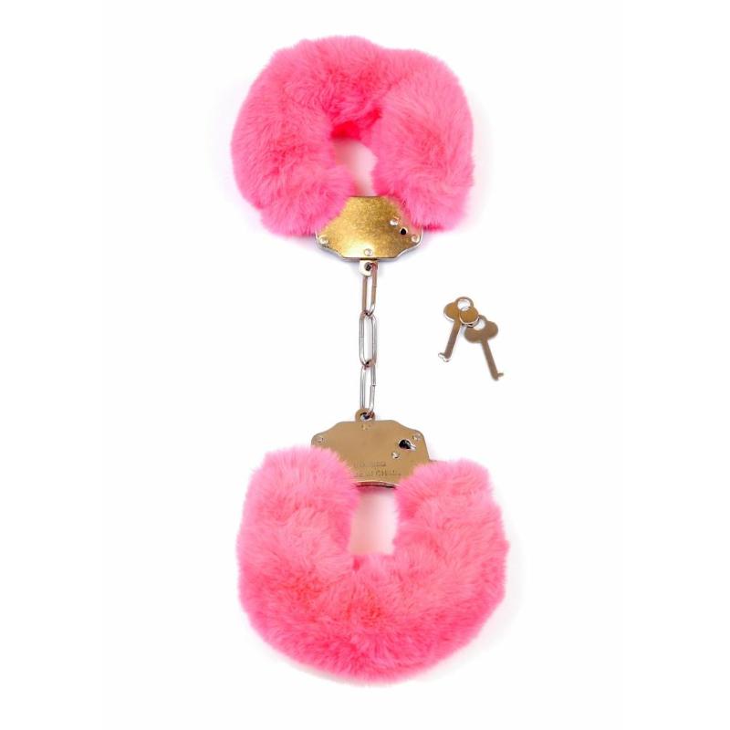 Наручники - Fetish Boss Series Furry Cuffs Pink