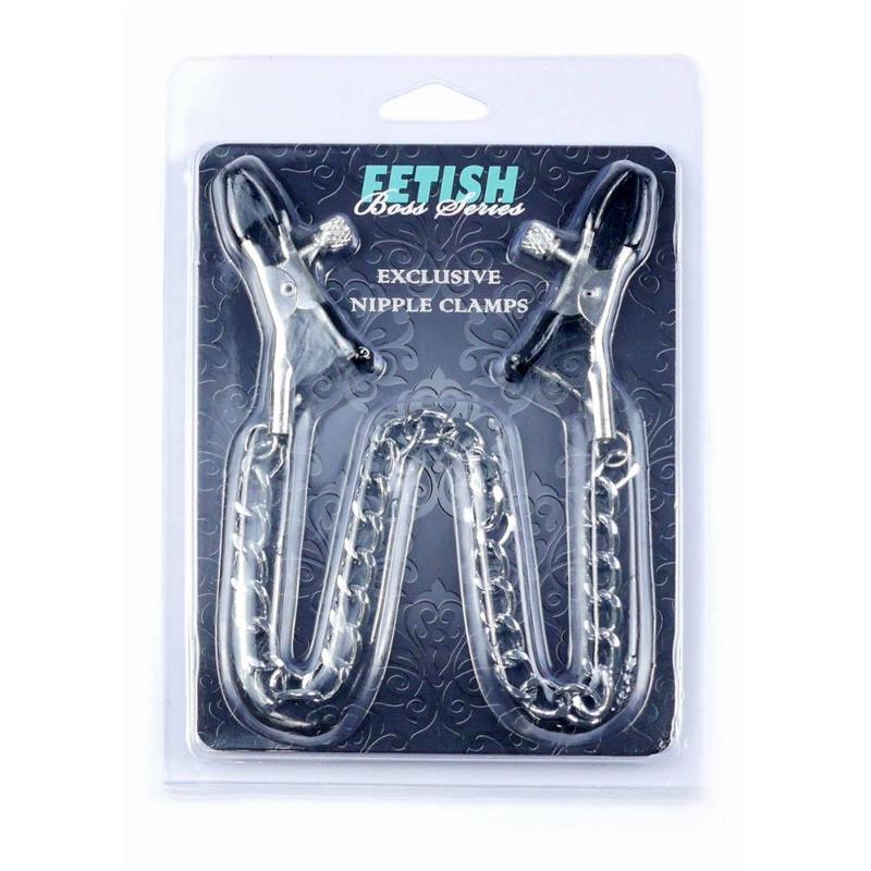 Затискачі для сосків - Exclusive Nipple Clamps No.7 - Fetish Boss Series