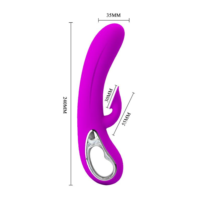 Вібратор - Pretty Love Nicola Vibrator Purple