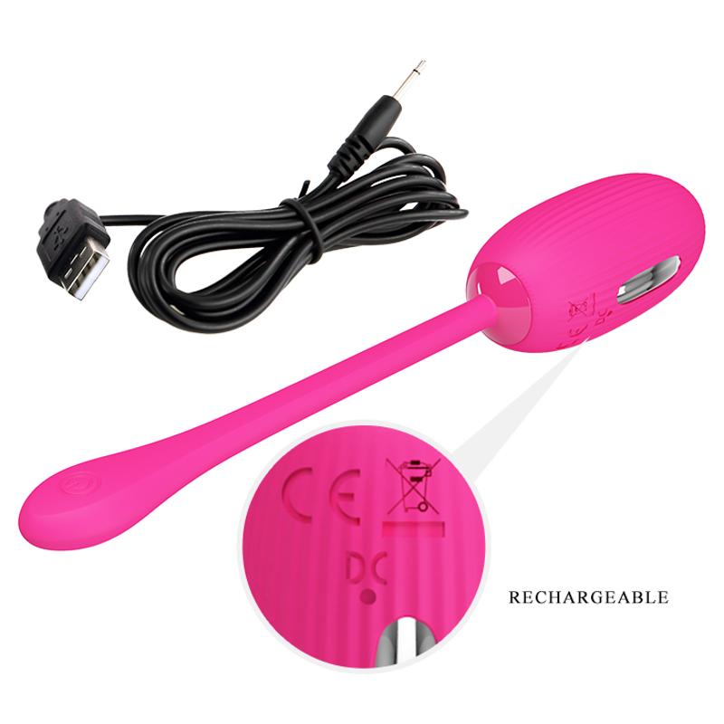 Віброяйце - Pretty Love Doreen Electric Shock Egg Pink (App)