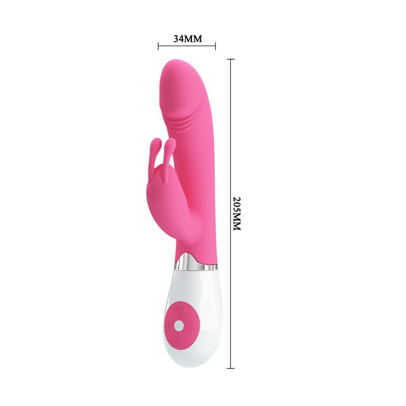 Вібратор - Pretty Love Gene Vibrator Light Pink