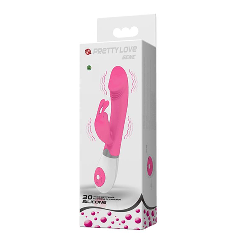 Вібратор - Pretty Love Gene Vibrator Light Pink