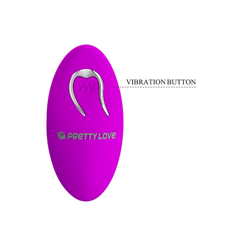 Віброяйце - Pretty Love Selkie Vibrating Egg Purple