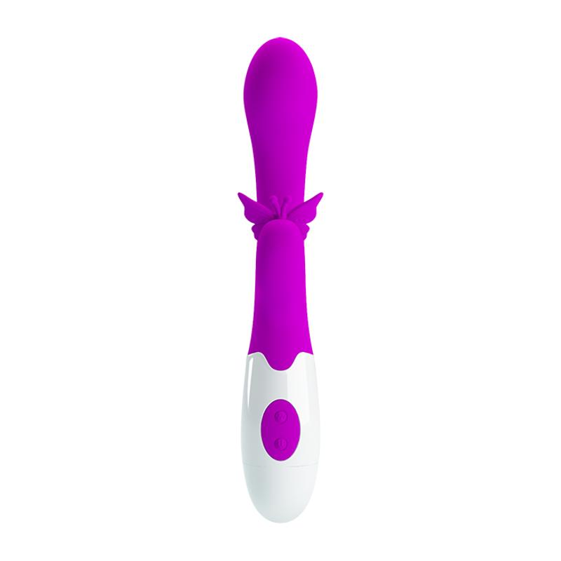 Вібратор - Pretty Love Butterfly Kiss Vibrator Purple