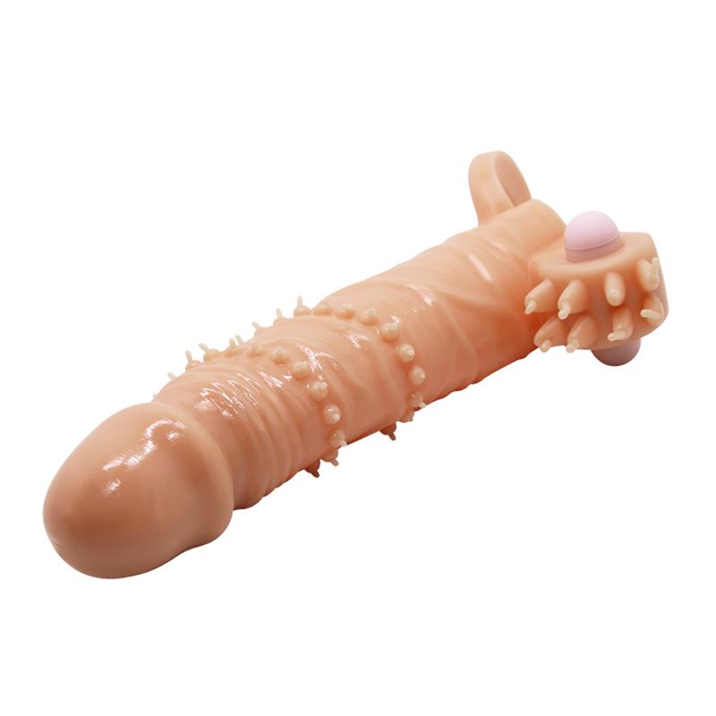 Насадка на член - Pretty Love Connor Vibrating Penis Sleeve Flesh