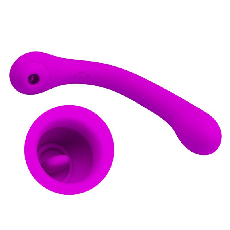Вібратор - Pretty Love Alex Clitoral Sucking Vibrator Purple