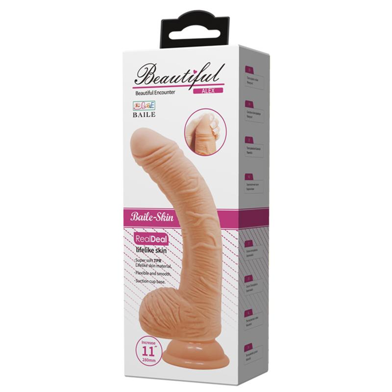 Фалоімітатор - Beautiful Encounter Alex Dildo Flesh