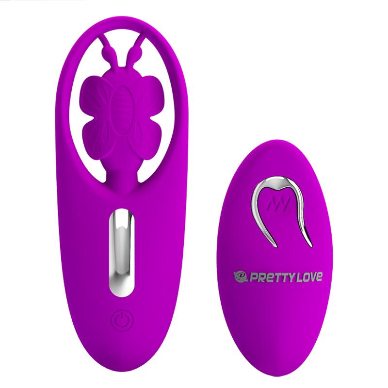 Кліторальний стимулятор - Pretty Love Dancing Butterfly Stimulator Purple