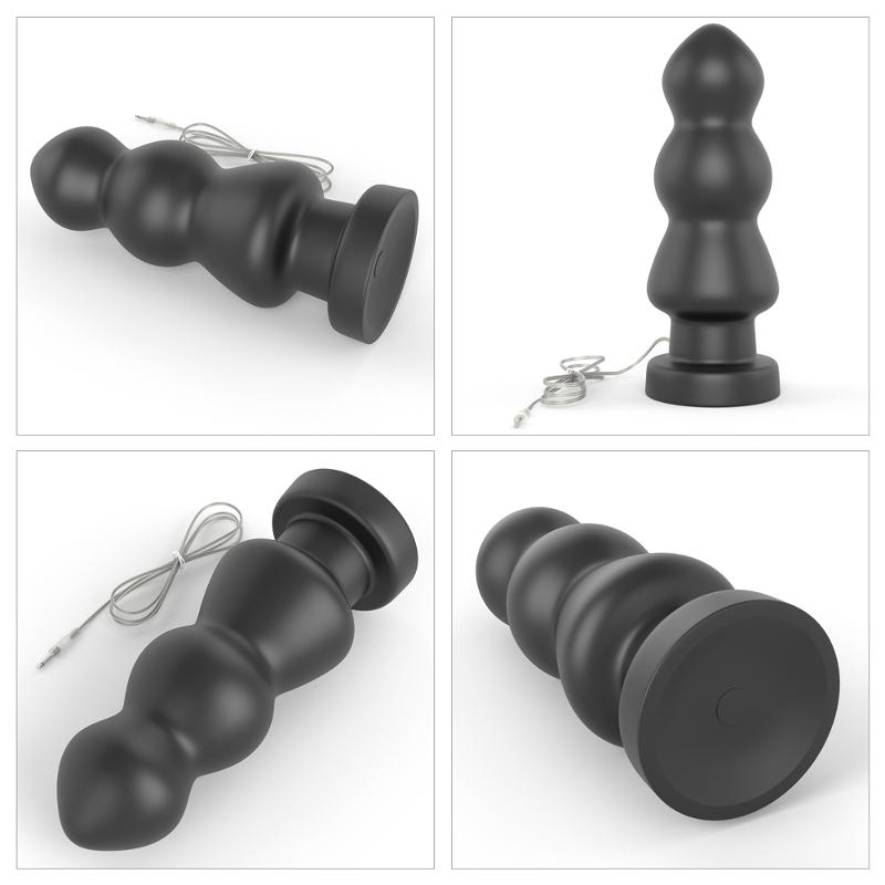 Анальна пробка - King-Sized Vibrating Anal Rigger 7.8"