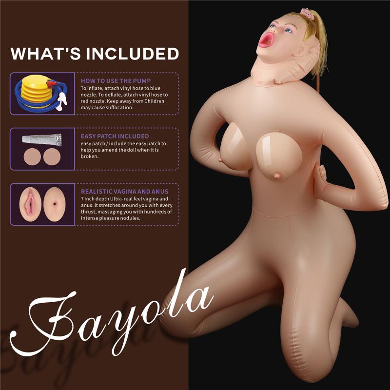 Надувна секс лялька - Cowgirl Style Love Doll