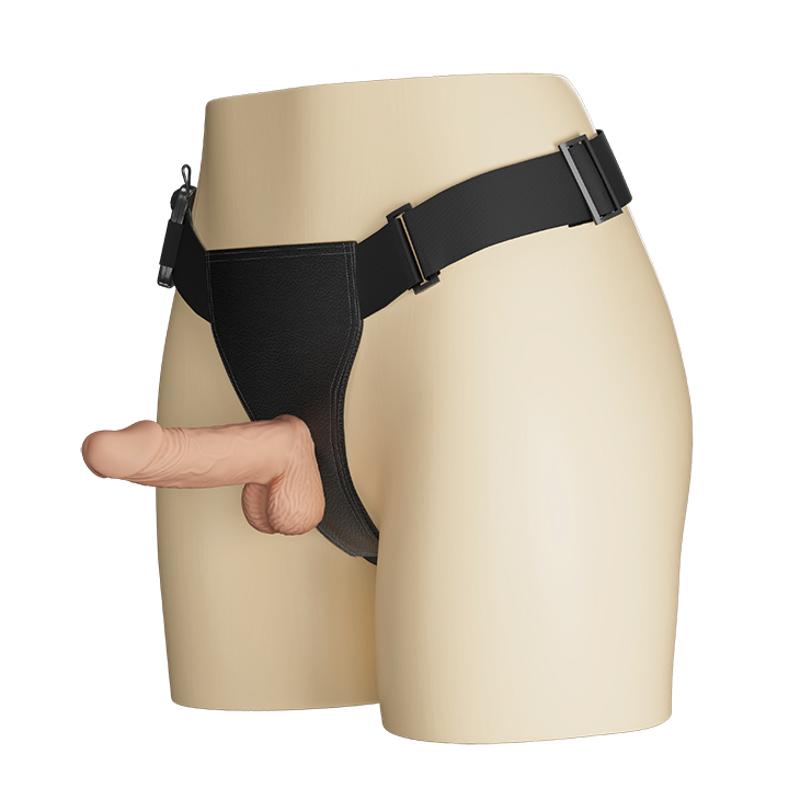Страпон - Ultra Multi-Speed Vibration Strap On 6.8"