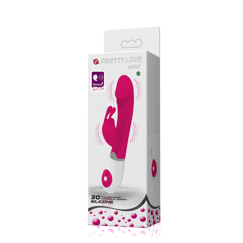 Вібратор - Pretty Love Gene Vibrator Pink