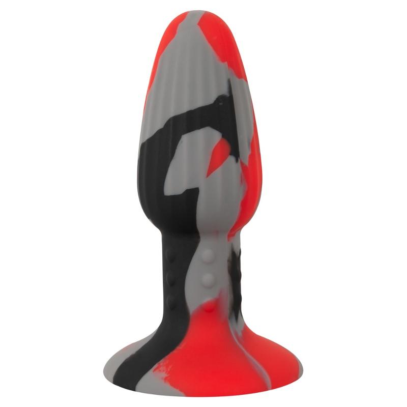 Анальна пробка - Anos Tricolour Butt Plug