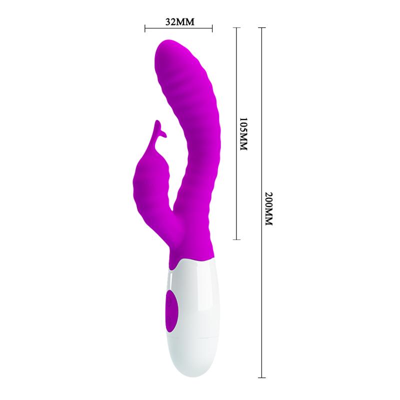 Вібратор - Pretty Love Hyman Vibrator Purple