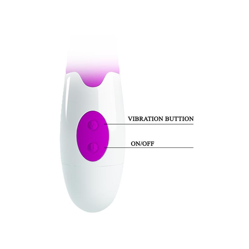 Вібратор - Pretty Love Hyman Vibrator Purple