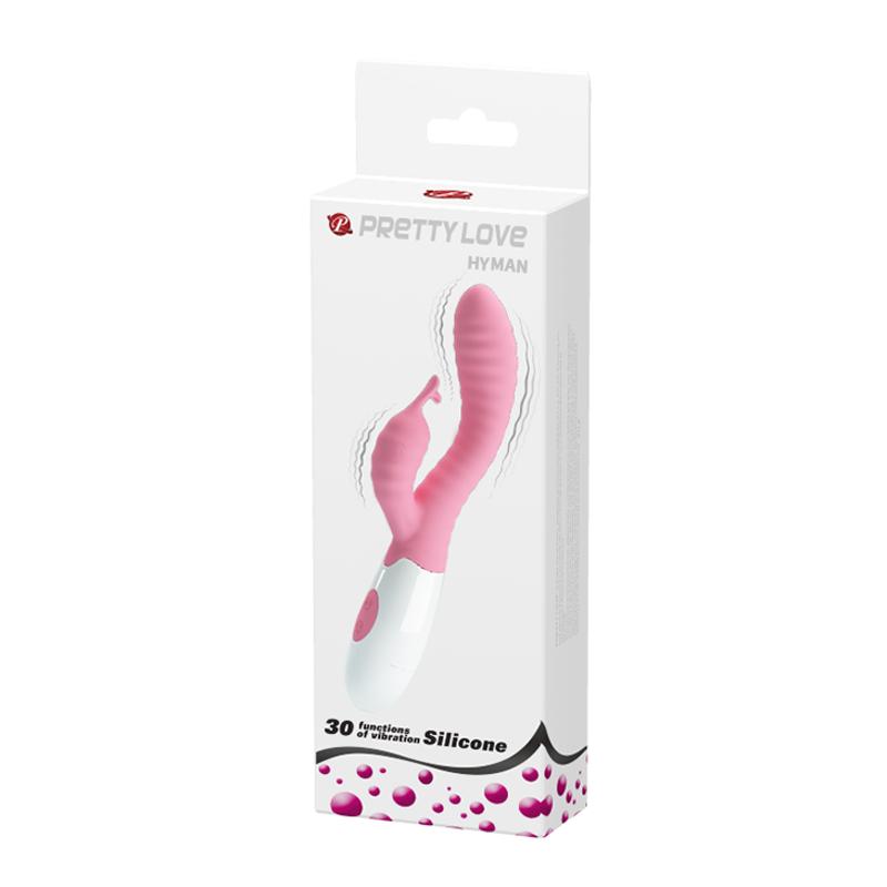 Вібратор - Pretty Love Hyman Vibrator Pink