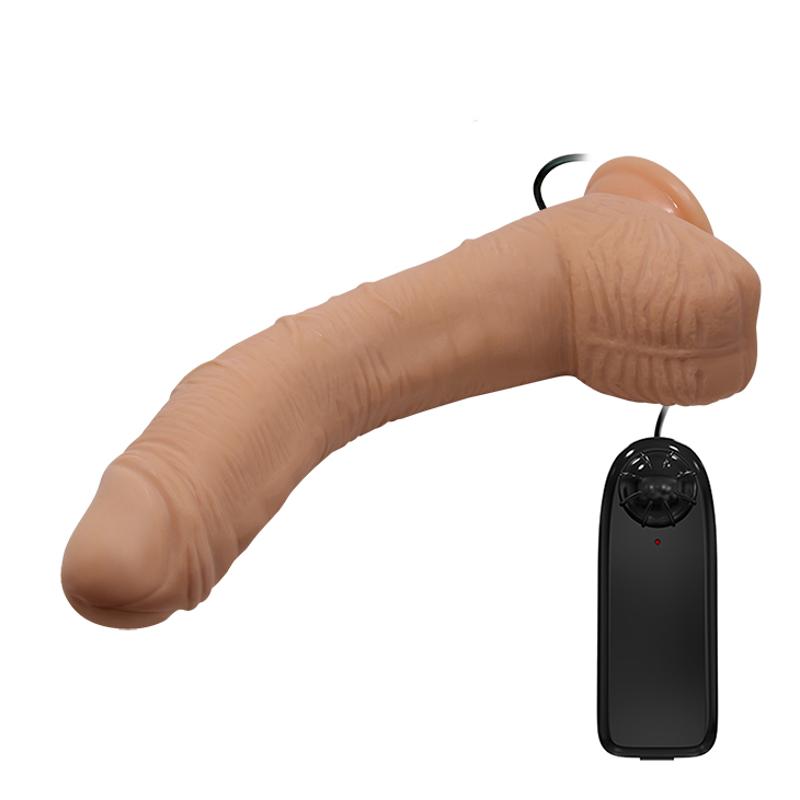 Вібратор - Beautiful Encounter Alex Vibrating Dildo Flesh