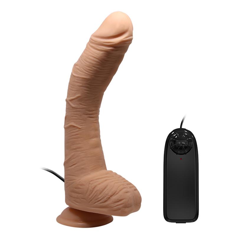 Вібратор - Beautiful Encounter Alex Vibrating Dildo Flesh