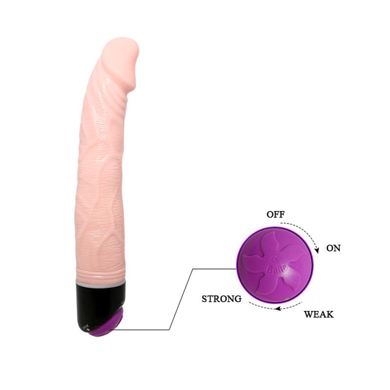 Вібратор - Waves Of Pleasure Fantasy Vibe Flesh, 23 см