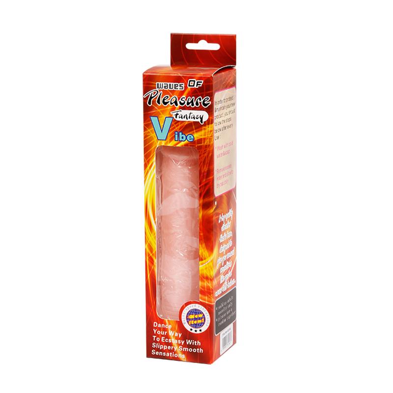 Вібратор - Waves Of Pleasure Fantasy Vibe Flesh, 23 см