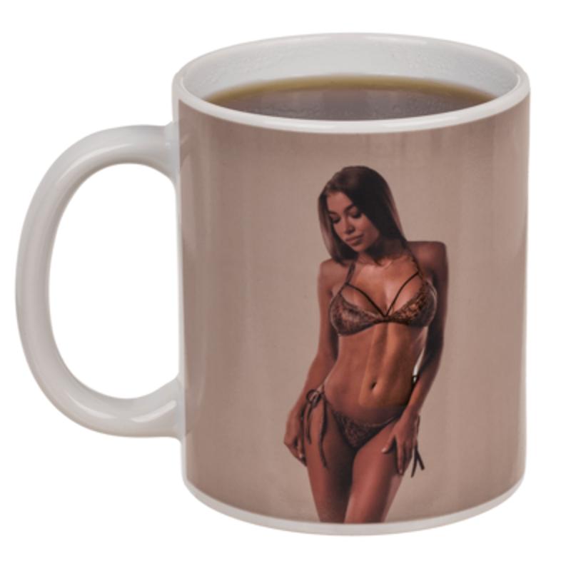 Чашка з термоефектом Stoneware Mug Stripper Girl, 300 мл