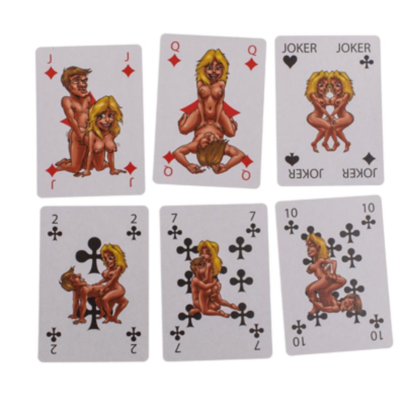 Гральні карти Kamasutra Comic, 54 шт.