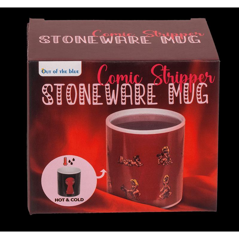 Чашка з термоефектом Stoneware Mug Comic Stripper, 300 мл