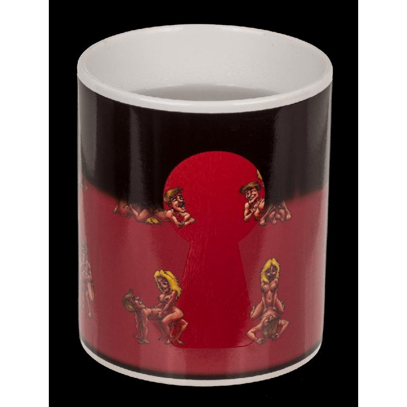 Чашка з термоефектом Stoneware Mug Comic Stripper, 300 мл