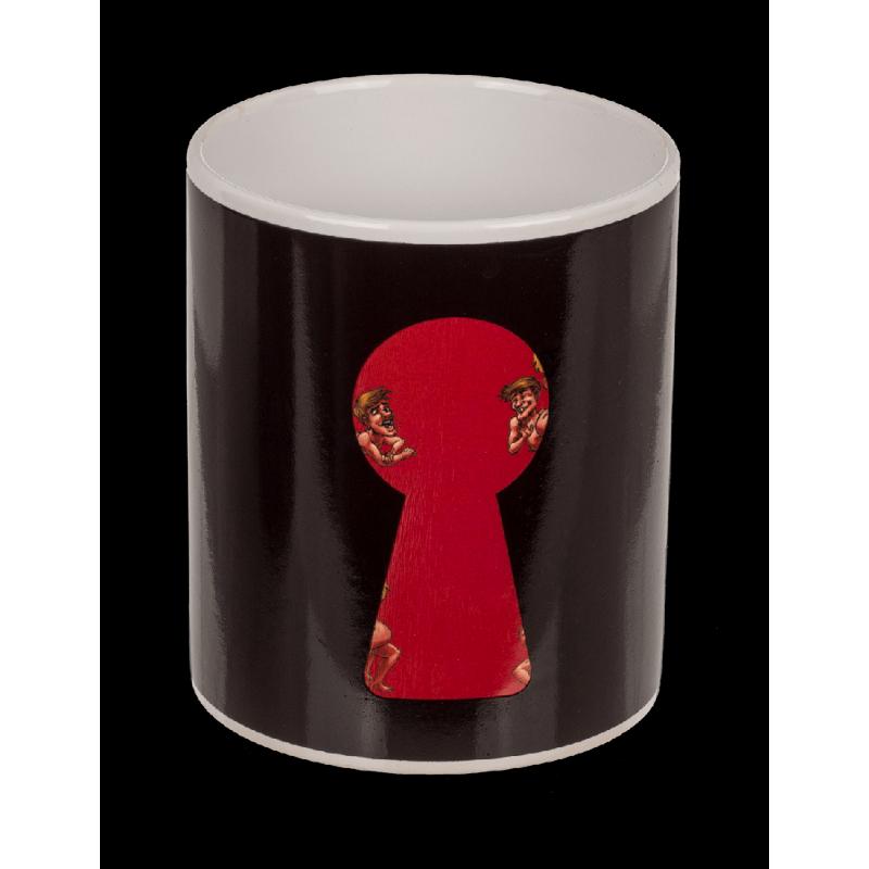 Чашка з термоефектом Stoneware Mug Comic Stripper, 300 мл