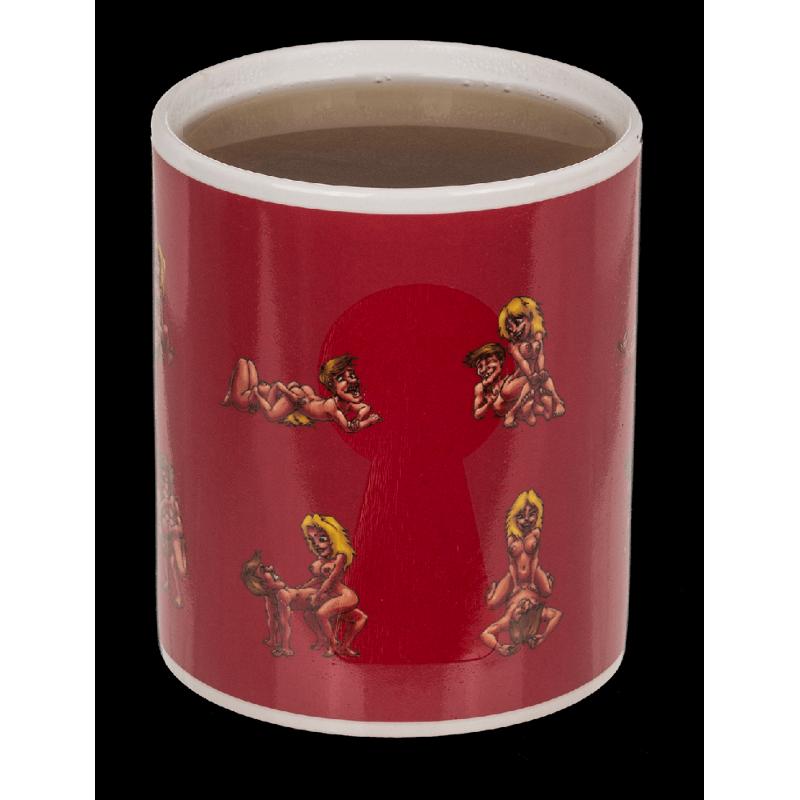 Чашка з термоефектом Stoneware Mug Comic Stripper, 300 мл