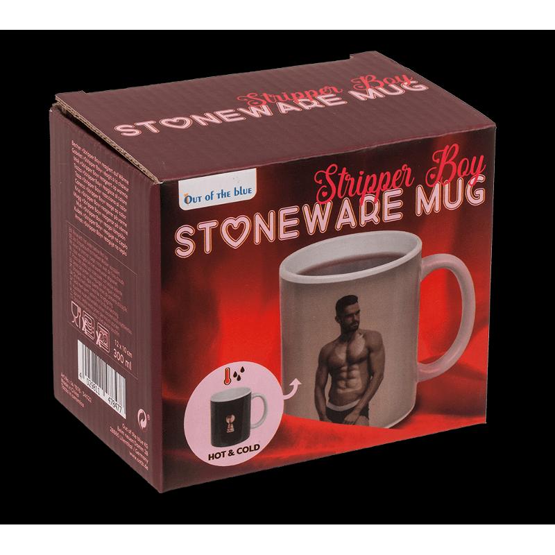 Чашка з термоефектом Stoneware Mug Stripper Boy, 300 мл