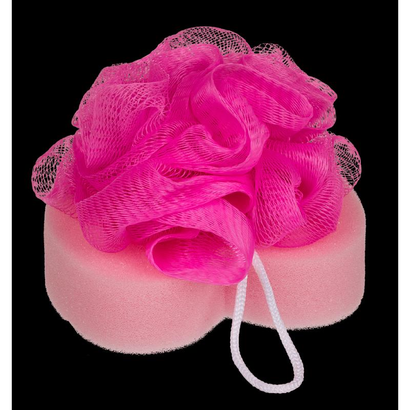 Губка для ванни Bath Sponge Heart, 12 см