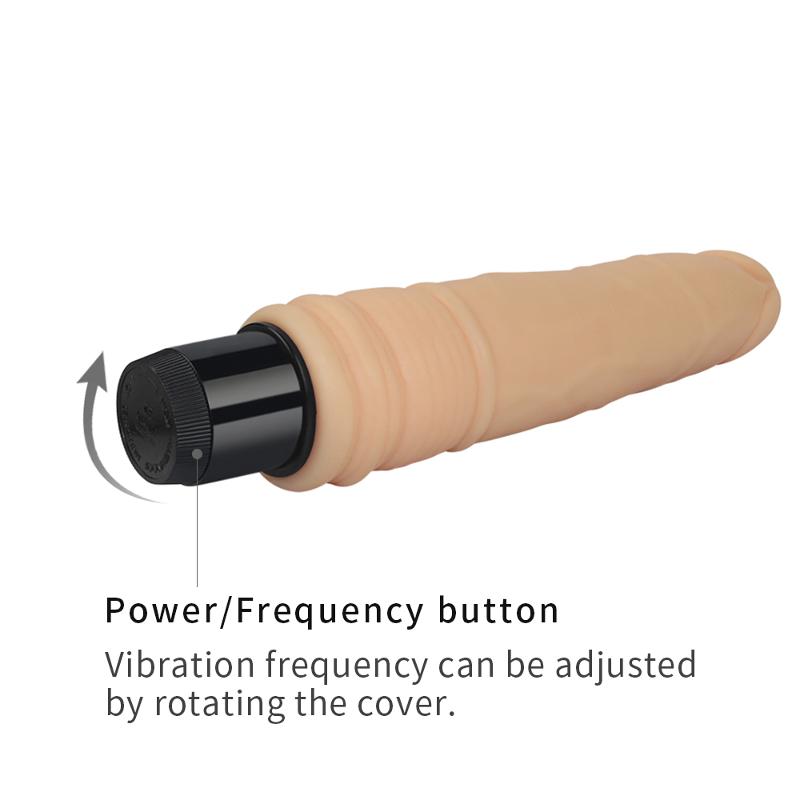 Реалістичний вібратор - Xtreme Feel Vibrator Flesh 7.5"
