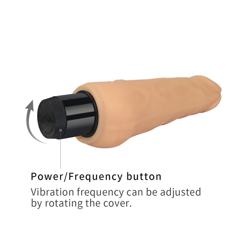 Реалістичний вібратор - Xtreme Feel Vibrator Flesh 7.5"