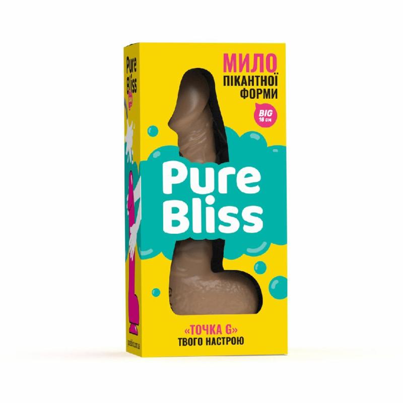 Мило член Pure Bliss 18 см Brown