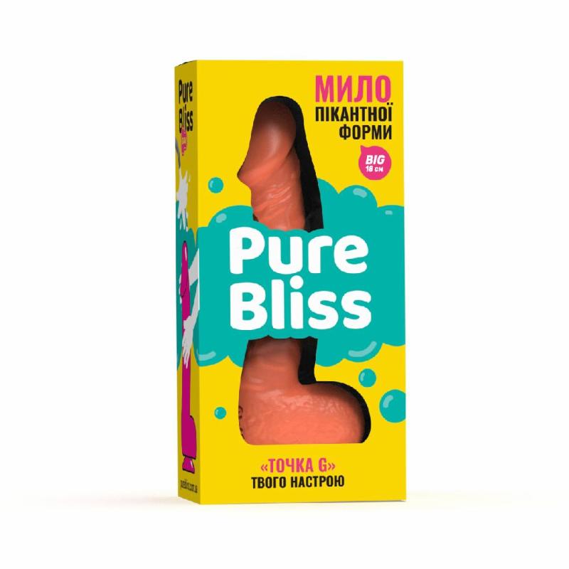 Мило член Pure Bliss 18 см Orange