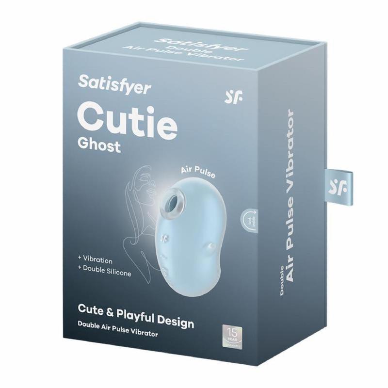 Вакуумний стимулятор - Satisfyer Cutie Ghost Blue