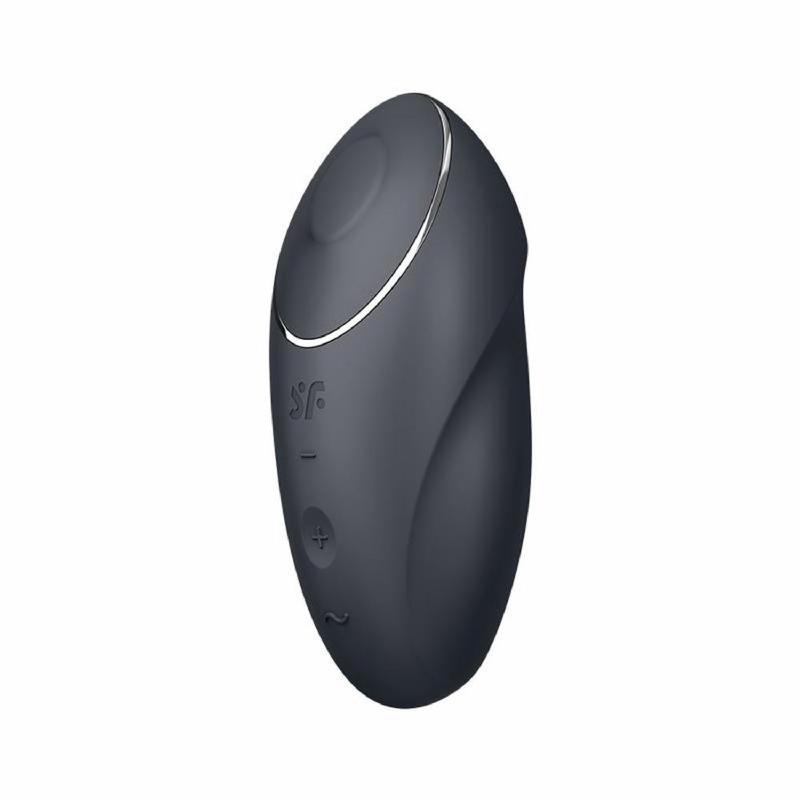 Кліторальний стимулятор - Satisfyer Tap & Climax 1 Grey